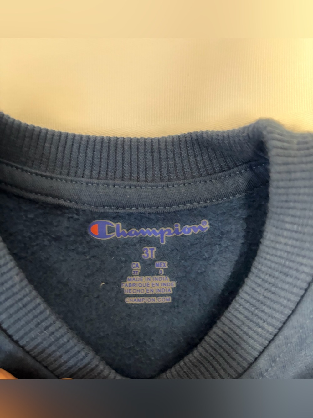 Champion Kids Navy Sweatshirt and Joggers Set - Picture 5 of 5